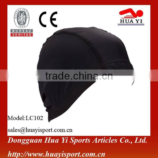 hot sale promotional free size Nylon watersports swim hat