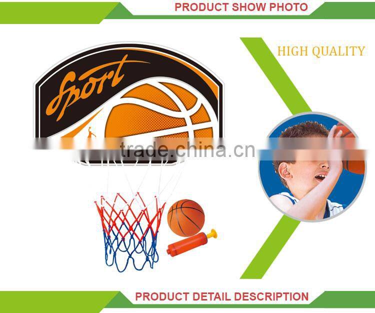 Hot selling kids sport set toy board game basketball hoop stand