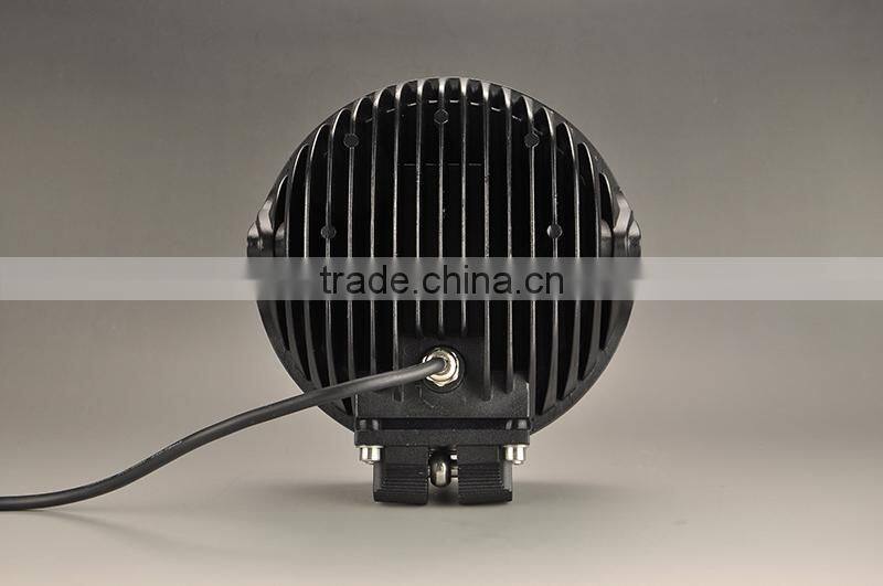 70w Round Car LED Driving Lights 6 inch Car LED Work Light