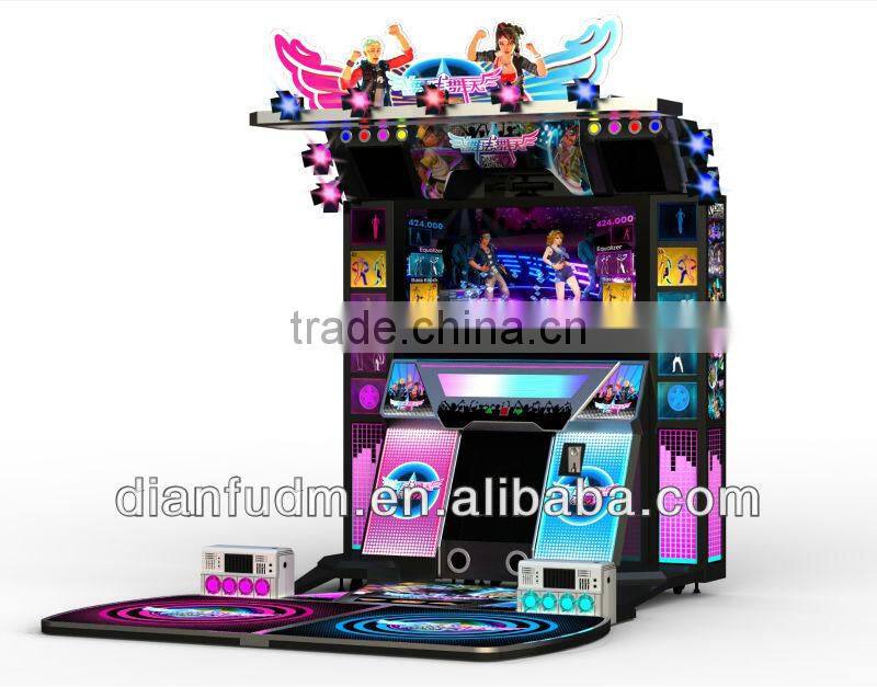 DF-A 002 Amusement New Dancing game with 47''LCD Screen(Double players)