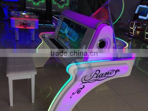 Simulator piano game machine For Kids coin operated piano keyboard coin operated game machine for sale