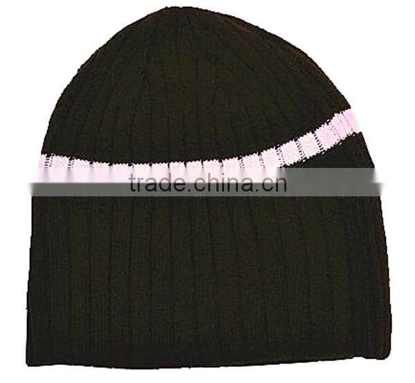 wool,cotton and acrylic knitted caps and beanies with 3D embroidery LOGO and customized logo