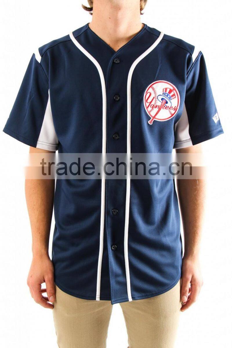 Custom dry fit baseball jersey sublimated baseball wear