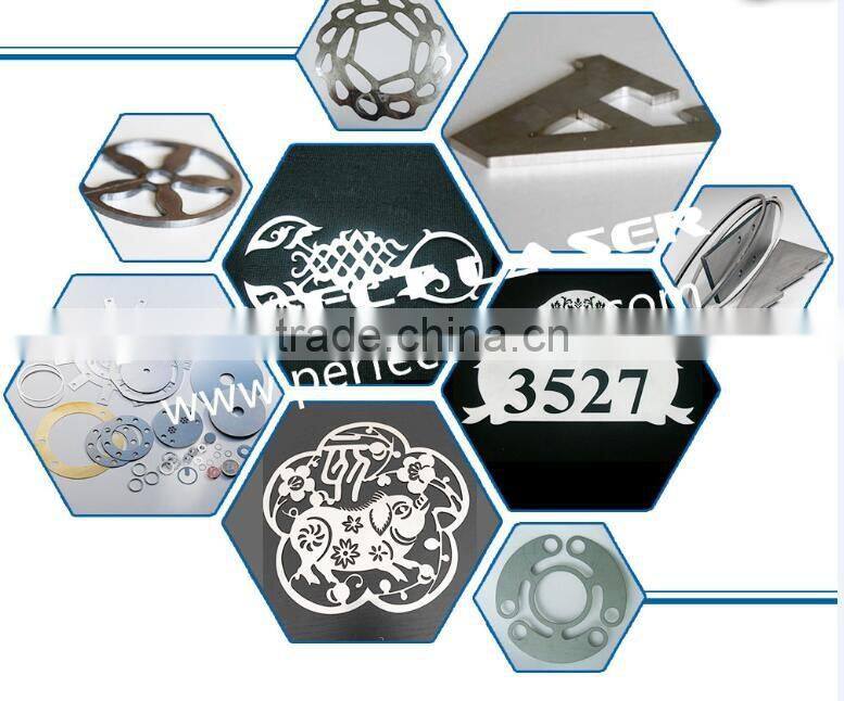 stainless steel square pipe / tube fiber metal laser cutting machine price