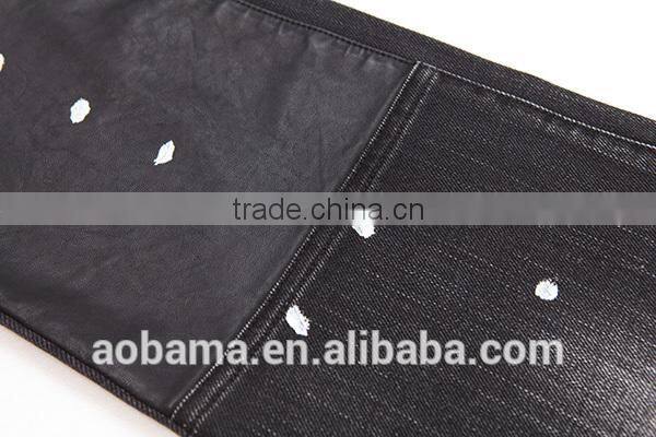 Custom Fashion Design 100% Denim Women Jeans Pants