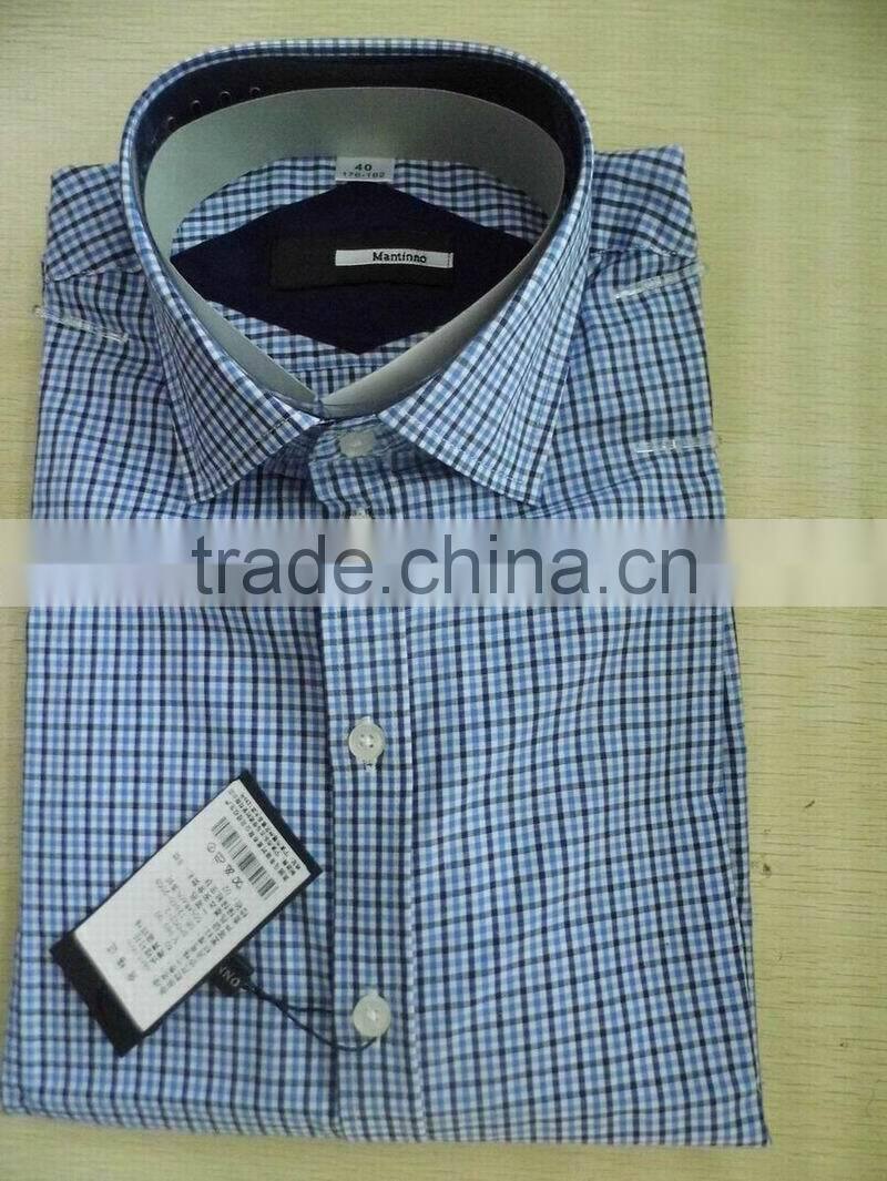instock 2015 china factory made men casual shirt selling only USD5.00