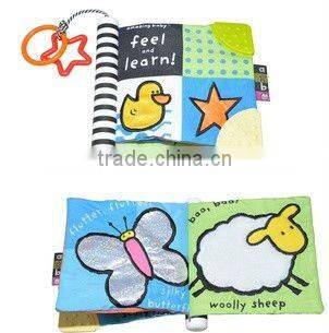 wholesale early educational kid's cloth book