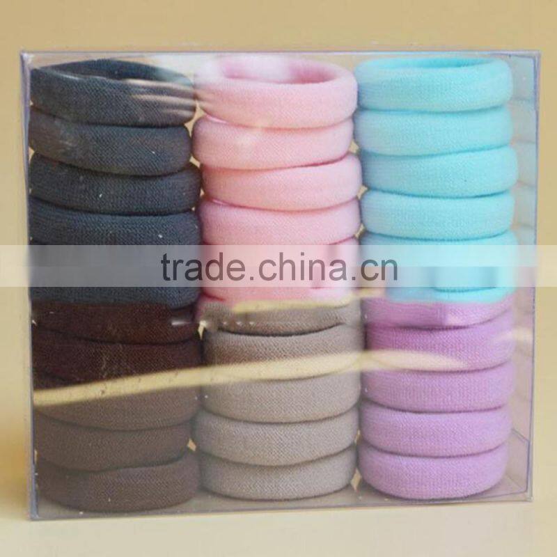 Wholesale Colorful Seamless Hair Ring Elastic