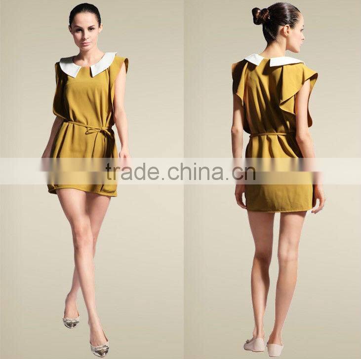 Unique Design Fresh and Simple Casual Dress