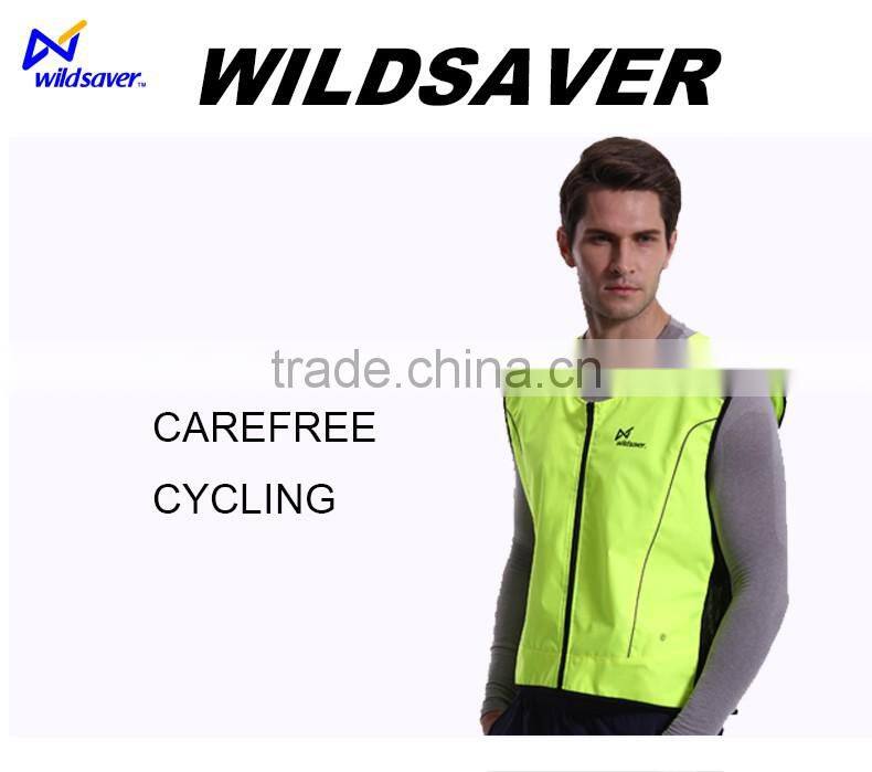 2016 LED reflective green camping & hiking shirts