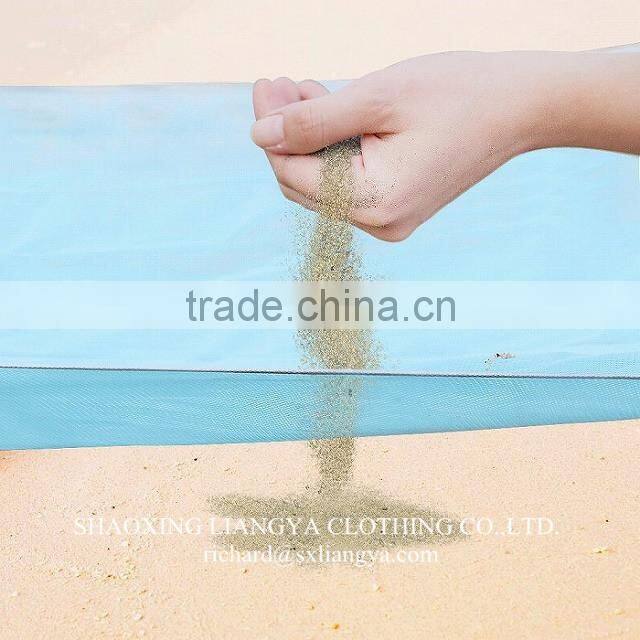 56'' x 78'' Sand Proof Beach Travel Blanket With Pouch