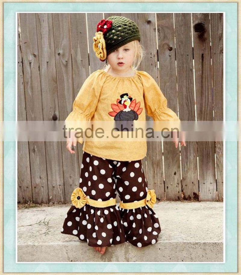 newborn thanksgiving turkey outfit baby girl boutique clothing sets girl clothes embroidery design