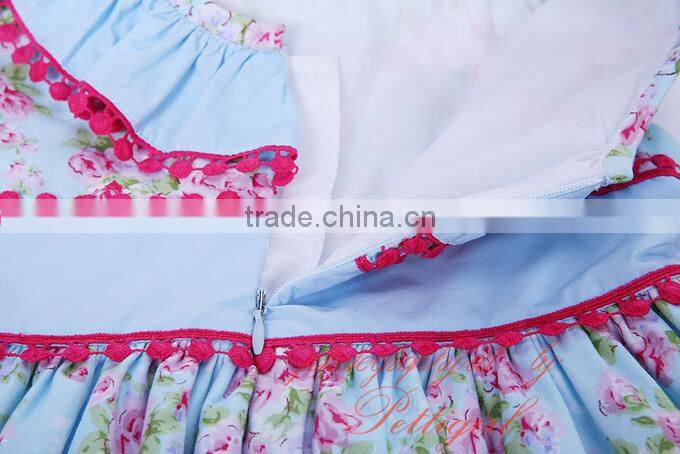red tassel girl child dress baby wear clothes