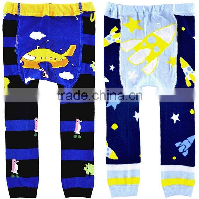 Wholesale Newest Fashion Baby Girls And Boys PP Pants Cotton With Cute Cartoon Pattern Knit Children Leggings SC40822-13