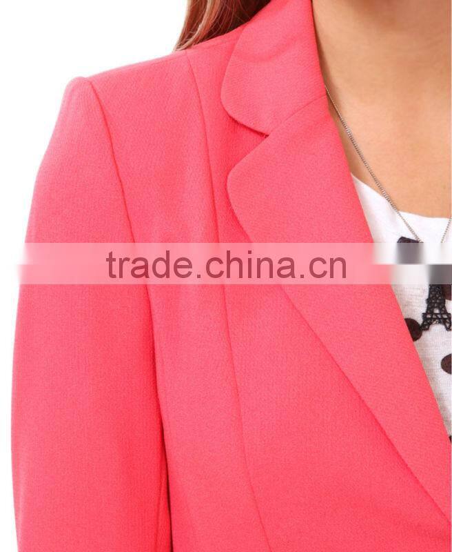 Pleated Pocket Blazer