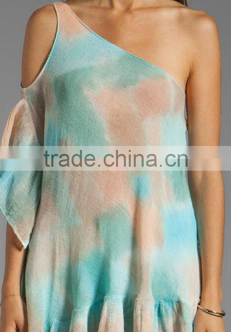 one shoulder top pattern