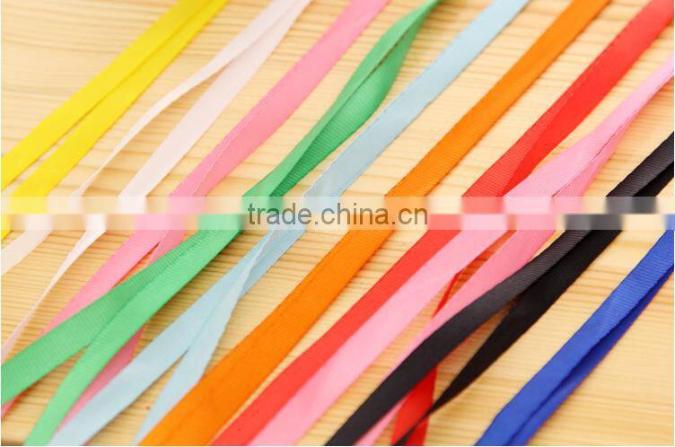 1cm plastic hook Ribbon badge lanyard lanyard gold ribbon work documents card sets with rope chest card rope