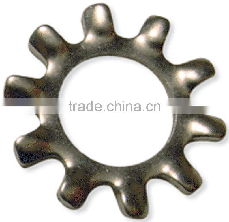 Zinc Finish External / Internal Tooth Lock Washer