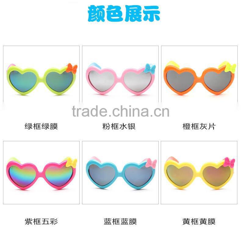 cheap cute cartoon plastic children party UV proof photochromic sunglass