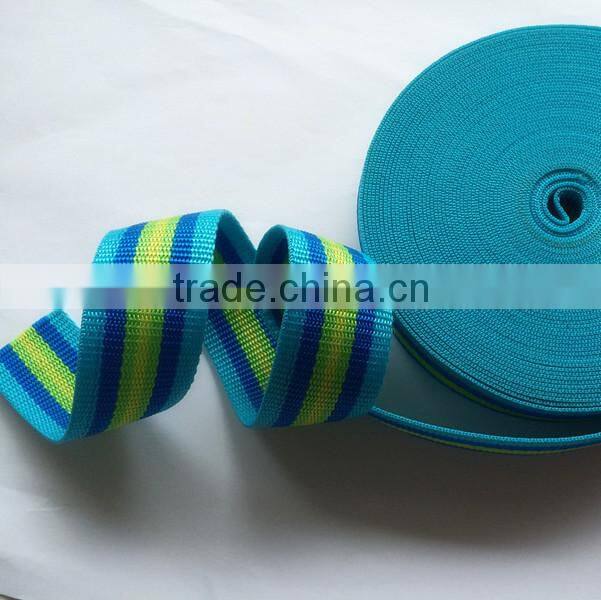 braided Nylon Material flat belts for bag clothes