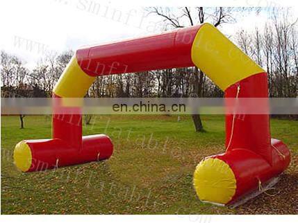 skiing race inflatable arch archway