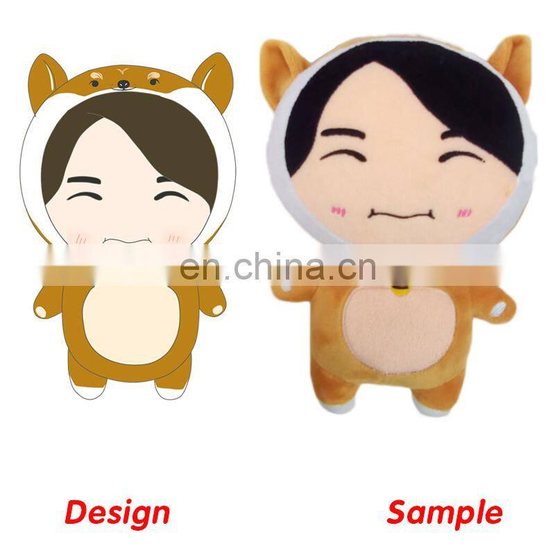 Welcomed Custom Cartoon Character Soft Toy Doll Oem Plush Toys
