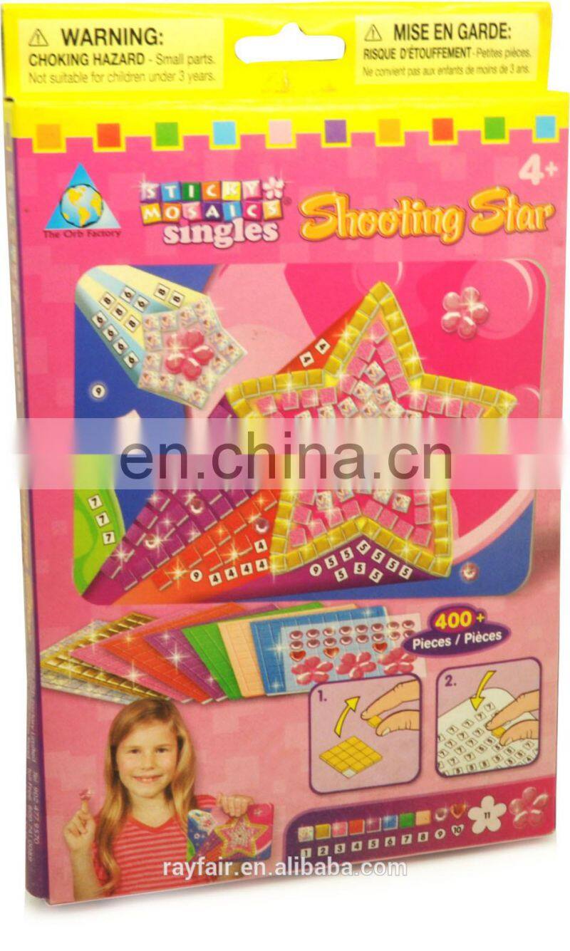 DIY mosaic art/sequin craft/Diy toys/