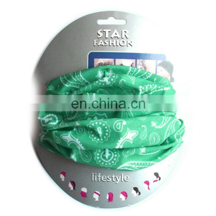 Cheap Fashion Promotion Tube Multi Headwear Seamless Bandana