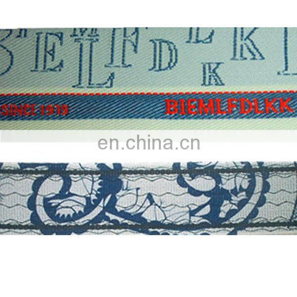 Promotion Polyester Wedding Decoration Woven Satin Ribbon
