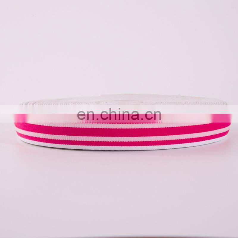 direct manufacture knitted elastic band with buttons hole for maternity dress