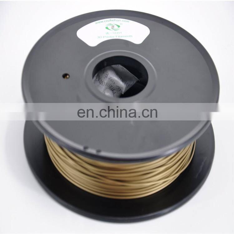 polymer filament plastic material bronze 3d filament Metal composite filament for 3D Printer