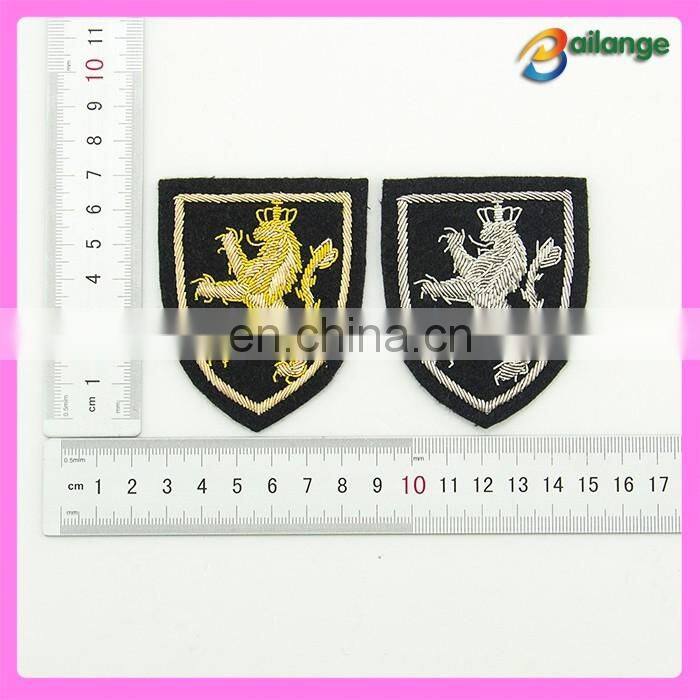 Brilliant high quality custom 100% handmade bullion badge