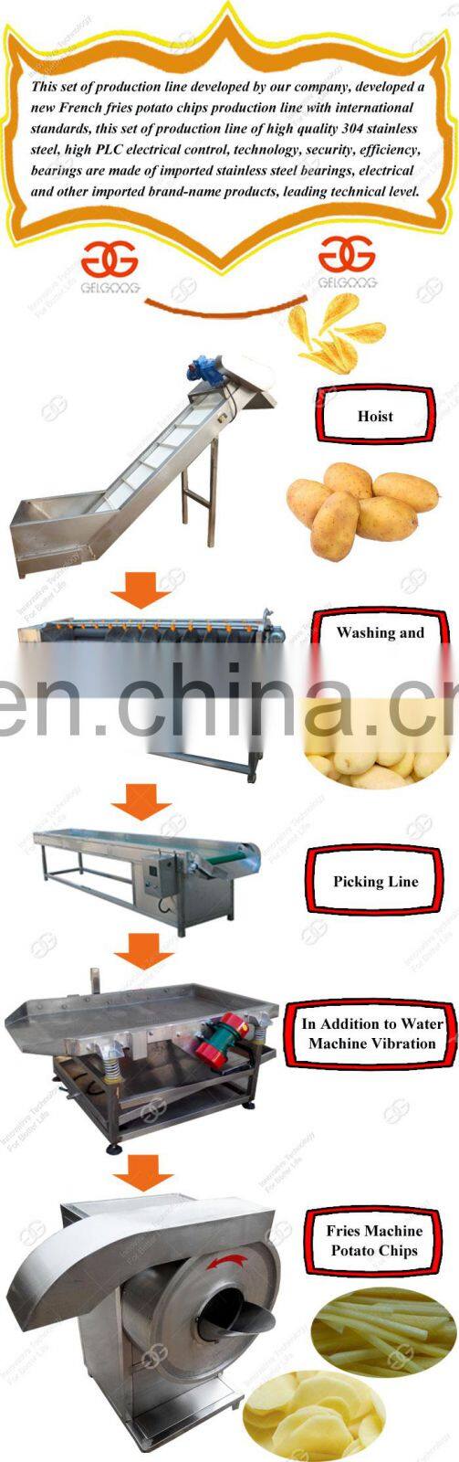 Factory Direct Sale Potato Flakes Production Line Potato Chips Cutting Machine To Make Crisps