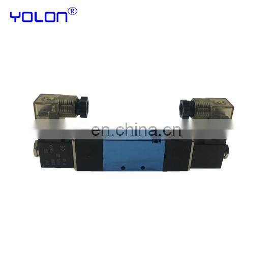 4V120-06/M5 4V220-08/06 4V320-10/08 4V420 -15/10 5/2 way double solenoid valve