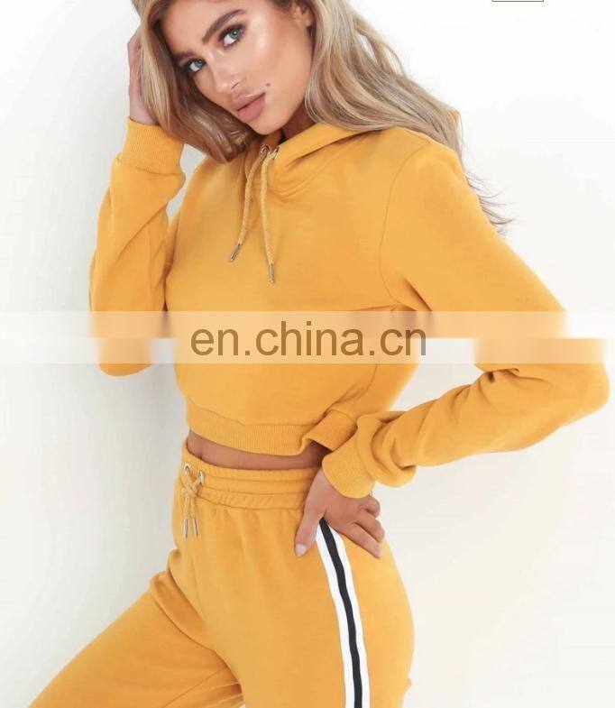 Tracksuits with hood for girls and womens cotton jumpsuits with beautiful tracksuits lady