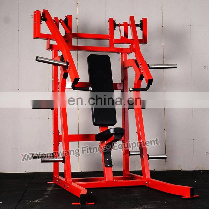 gym equipment plate loaded incline bench press