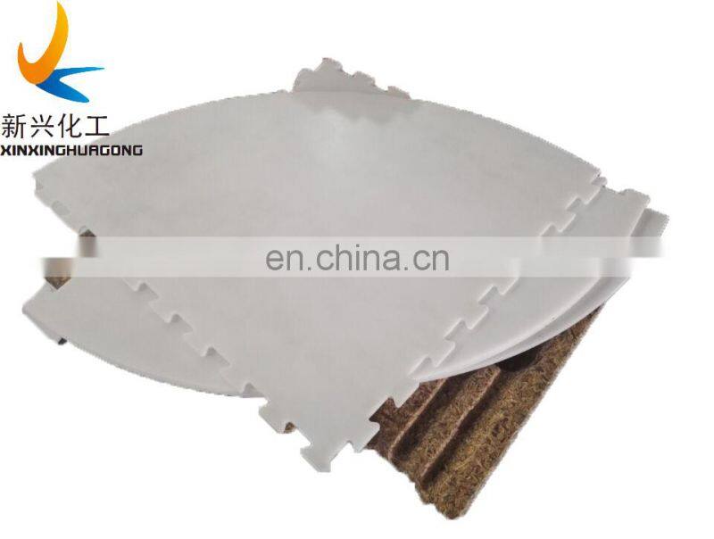 high quality impact resistance hockey synthetic ice rink roll skating boards / barrier