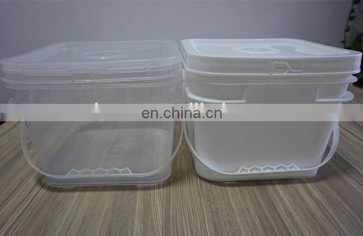 Bucket Type 2L 3L 5L 10L 15L plastic square bucket