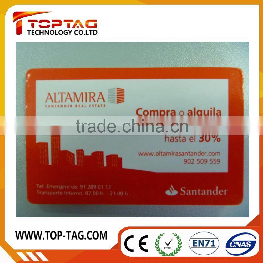 Paper ticket card / PVC name card / PVC ticket card