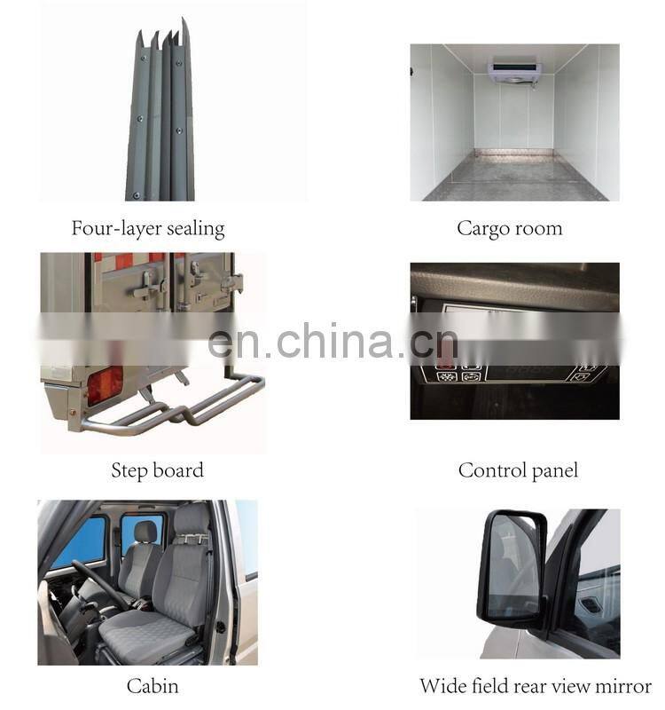 Wuling 5CBM mini ice cream cold room van refrigeration chiller truck