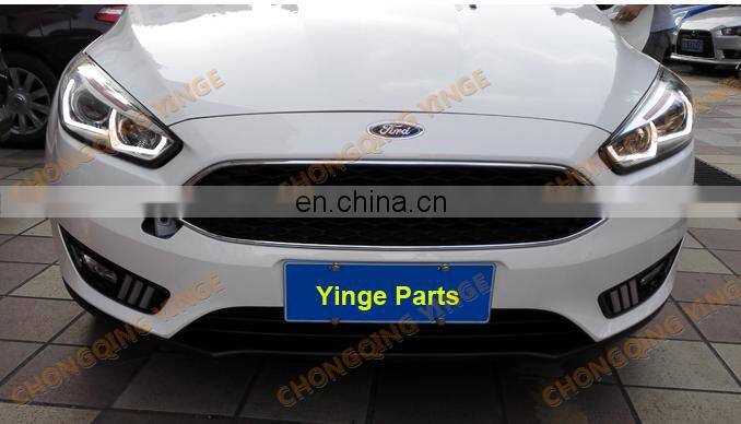 DRL Strip Projector Lens head lamp light for Ford 2015-2017