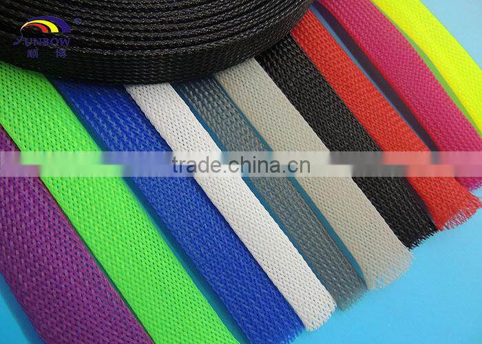 Insulation Materials Expandable Braided Sleeving for Power Line