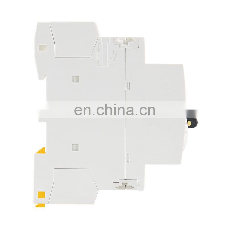 2P 16A 20A 25A 220V/230V 50/60HZ Household Din rail AC Contactor Modular Manual Control Home AC Contactor 2NO 2NC 1NO1NC