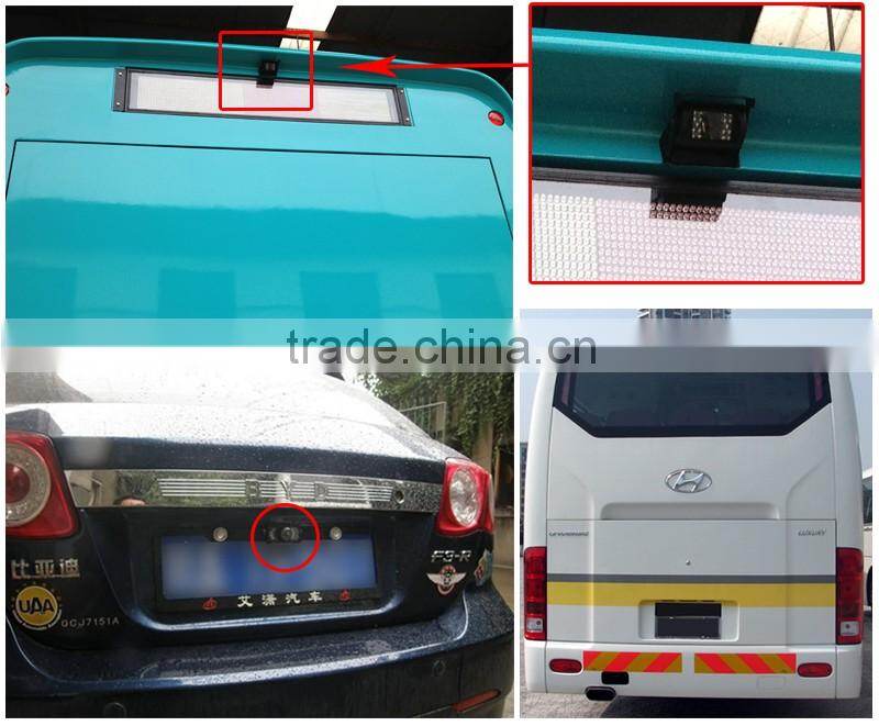 gision digital color ccd ir d&n waterproof outdoor camera motion detection car camera