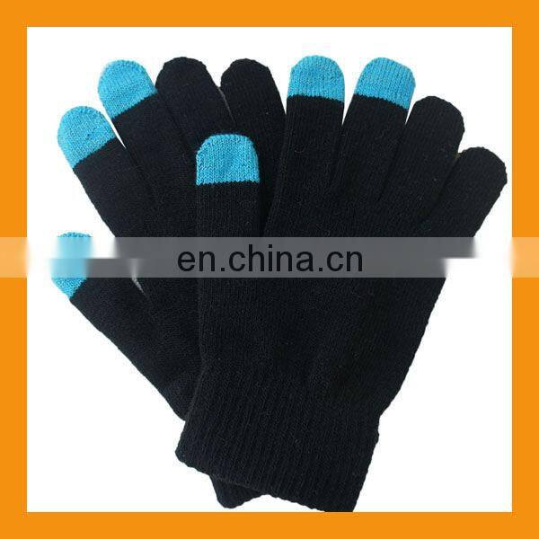 Cheapest Fashion Winter Snow Jacquard Touch Gloves
