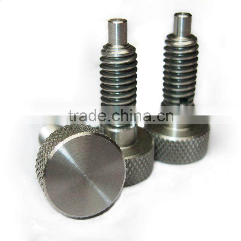 Non-locking hand retractable plunger 6705-A-ST