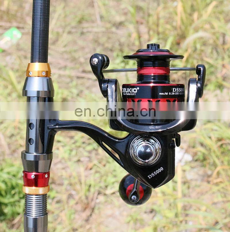 New Design DS 2000-7000 All-Metal Knob One-Way No Gap Rock Fishing Sea Fishing Spinning Reel