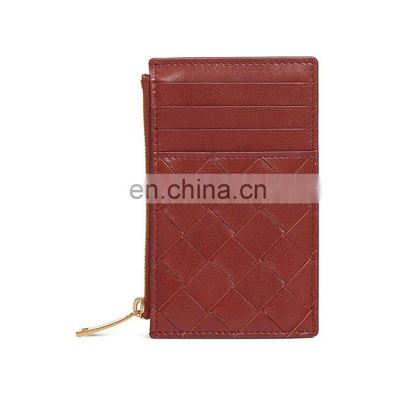 2020 zip wallet design purse rfid hot sale elegant style slim fashion wallet