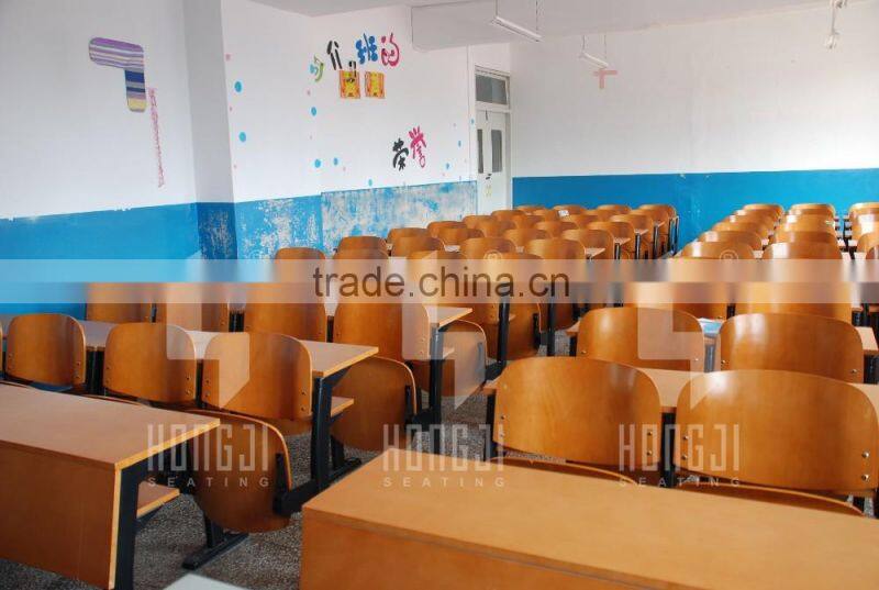 Special design double student desk and chair doblue school desk and chair TC009-E