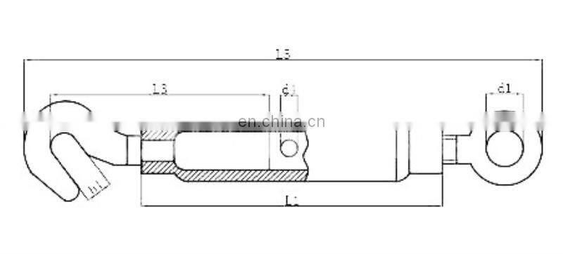 OEM Forged Alloy Steel Turnbuckle with High Quanlity